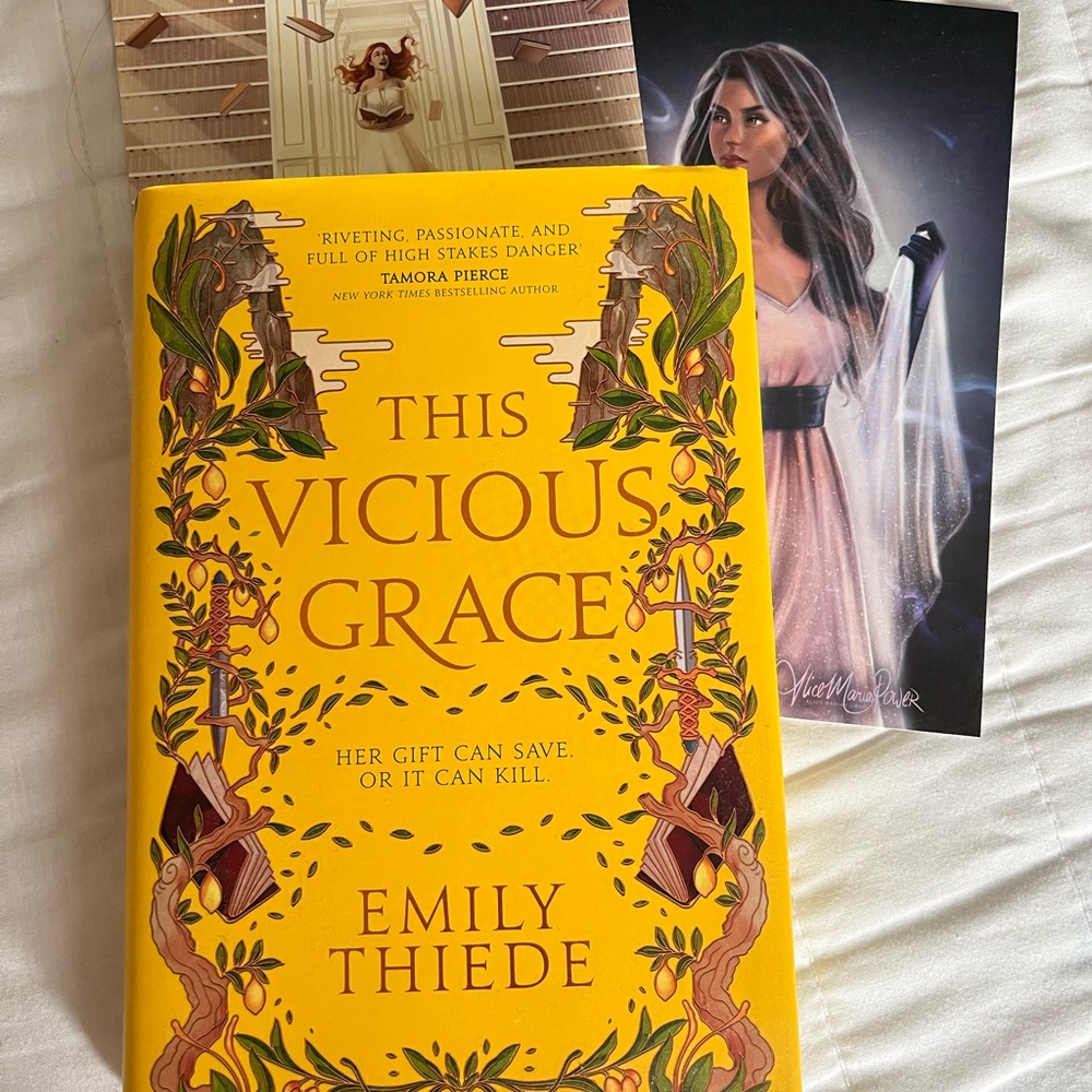 Fairyloot special edition This Vicious Grace Book by Emily Thiede